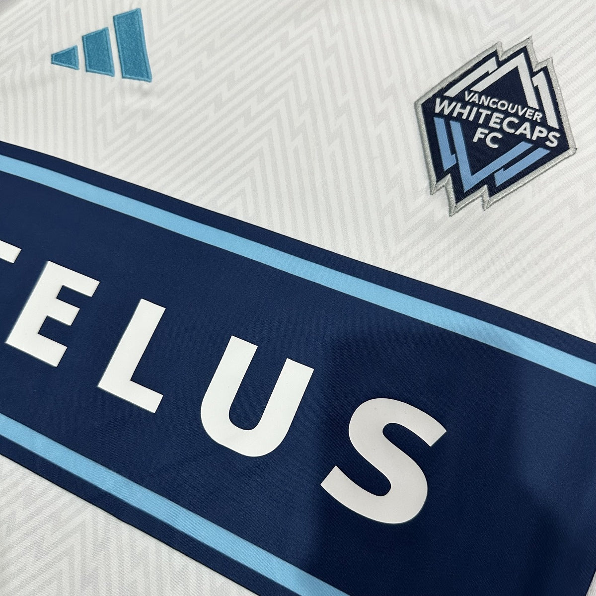 Jersey Vancouver Whitecaps 2025-26 Local blanco, foto 3 de 7