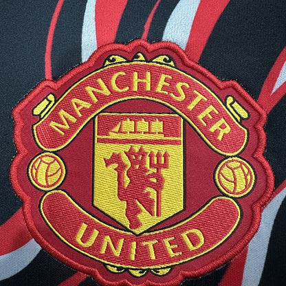 Playera de Entrenamiento Manchester United adidas 2025 Negra negro, foto 3 de 5
