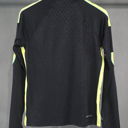 Top de Entrenamiento Medio Cierre Brasil Nike 2026 Negro, foto 4 de 6
