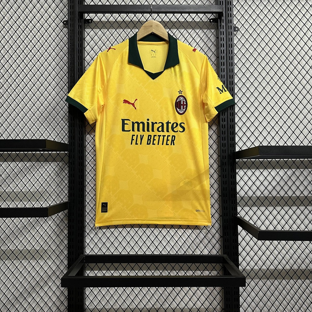 Jersey AC Milan 2025-26 Tercero amarillo, foto 3 de 9