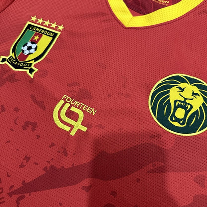 Jersey Camerún 2025 Visitante rojo, foto 3 de 8