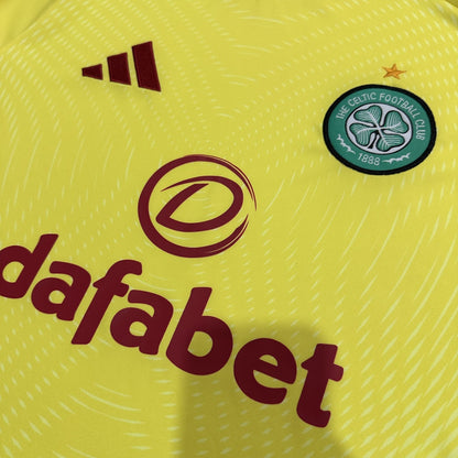 Jersey Celtic 2025-26 Portero amarillo, foto 3 de 6
