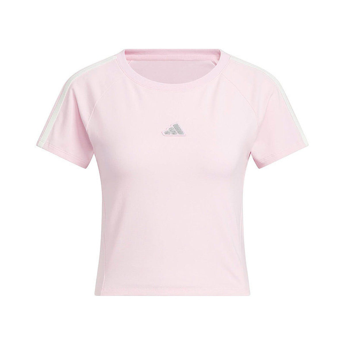 Playera adidas Crop Tres Franjas, foto 3 de 5
