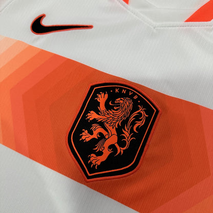Jersey Países Bajos 2026 Visitante blanco, foto 4 de 9