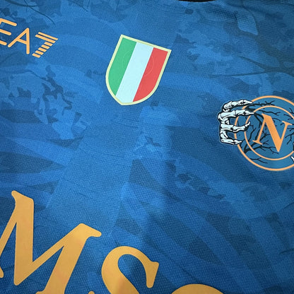 Jersey Napoli 2025-26 Edición Especial Halloween azul, foto 3 de 8