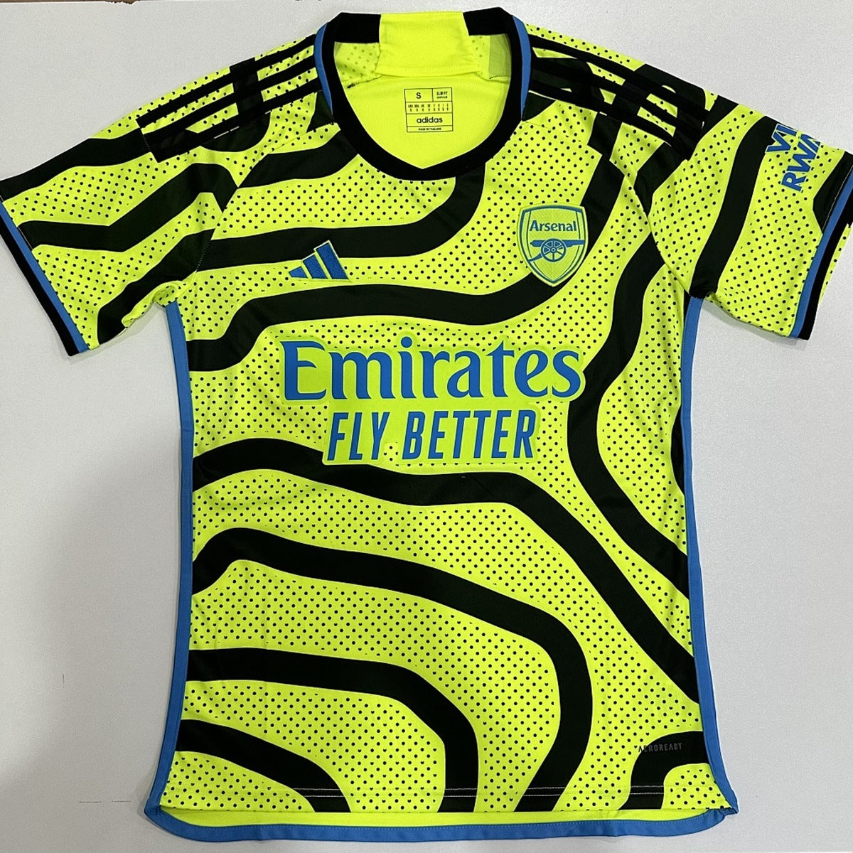 Jersey Arsenal 2023-24 Visitante amarillo, foto 3 de 7
