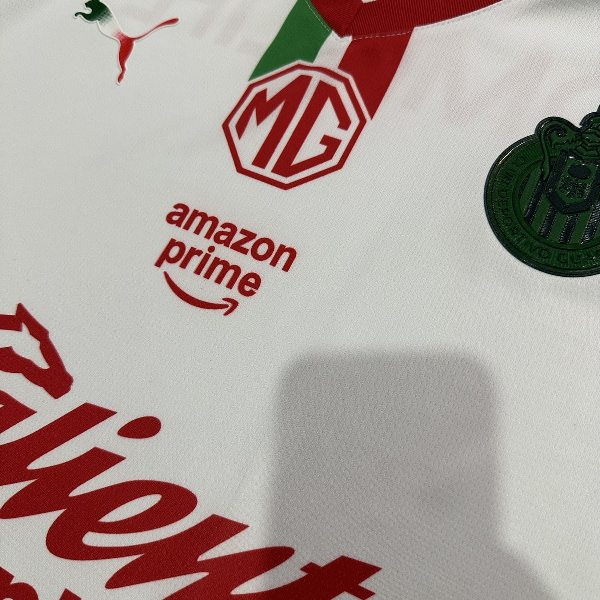 Jersey Chivas Guadalajara 2025-26 Visitante blanco, foto 3 de 8