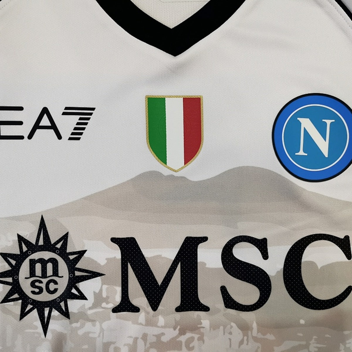 Jersey Napoli 2023-24 Visitante blanco, foto 3 de 9