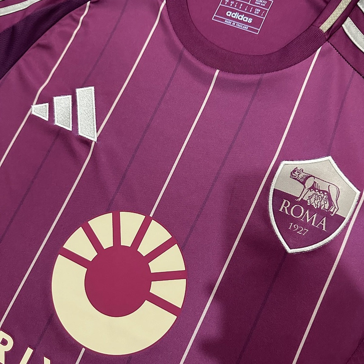 Jersey AS Roma 2024-25 Local rojo, foto 3 de 6