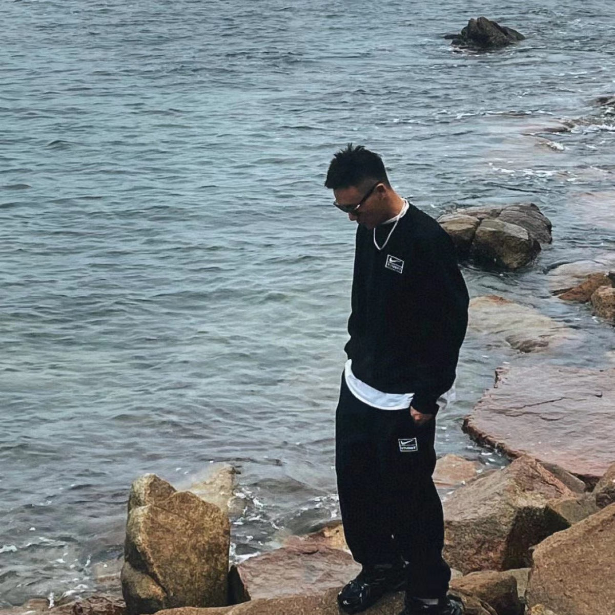 Nike Hoodie Stussy 2023 Negro
