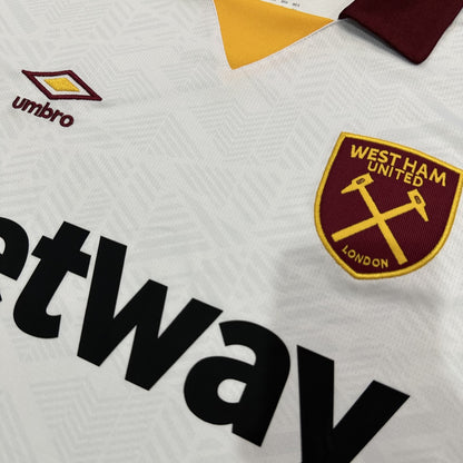 Jersey West Ham United 2024-25 Tercero blanco, foto 3 de 7
