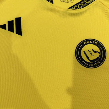 Jersey Al Nassr 2026-27 Local amarillo, foto 3 de 8