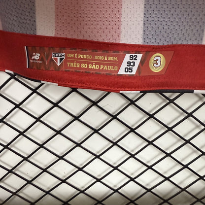 Jersey São Paulo 2025-26 Visitante rojo, foto 4 de 13
