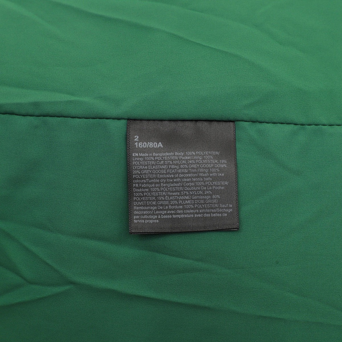 Chamarra de Plumas lululemon Wunder Puff 4 Paneles Verde, foto 2 de 9