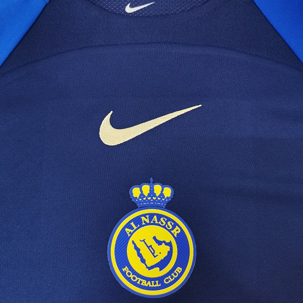Playera de Entrenamiento Al Nassr Nike 2023 24 Azul Marino, foto 3 de 7