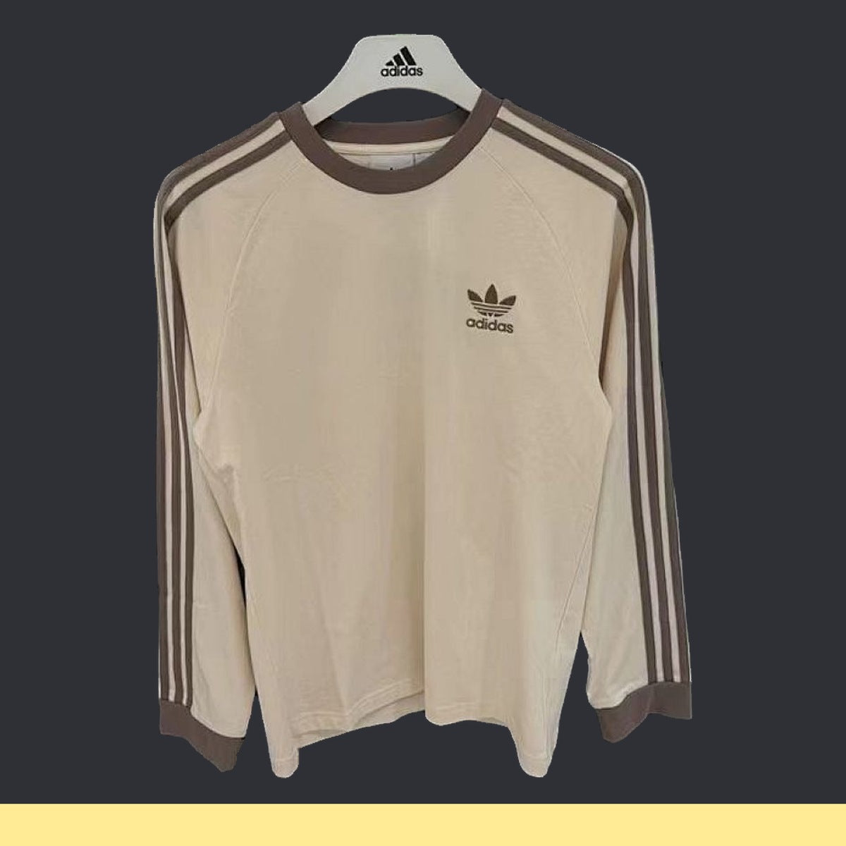 Playera adidas Manga Larga Waffle, foto 1 de 2