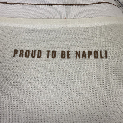 Jersey Napoli 2025-26 Visitante blanco, foto 2 de 9