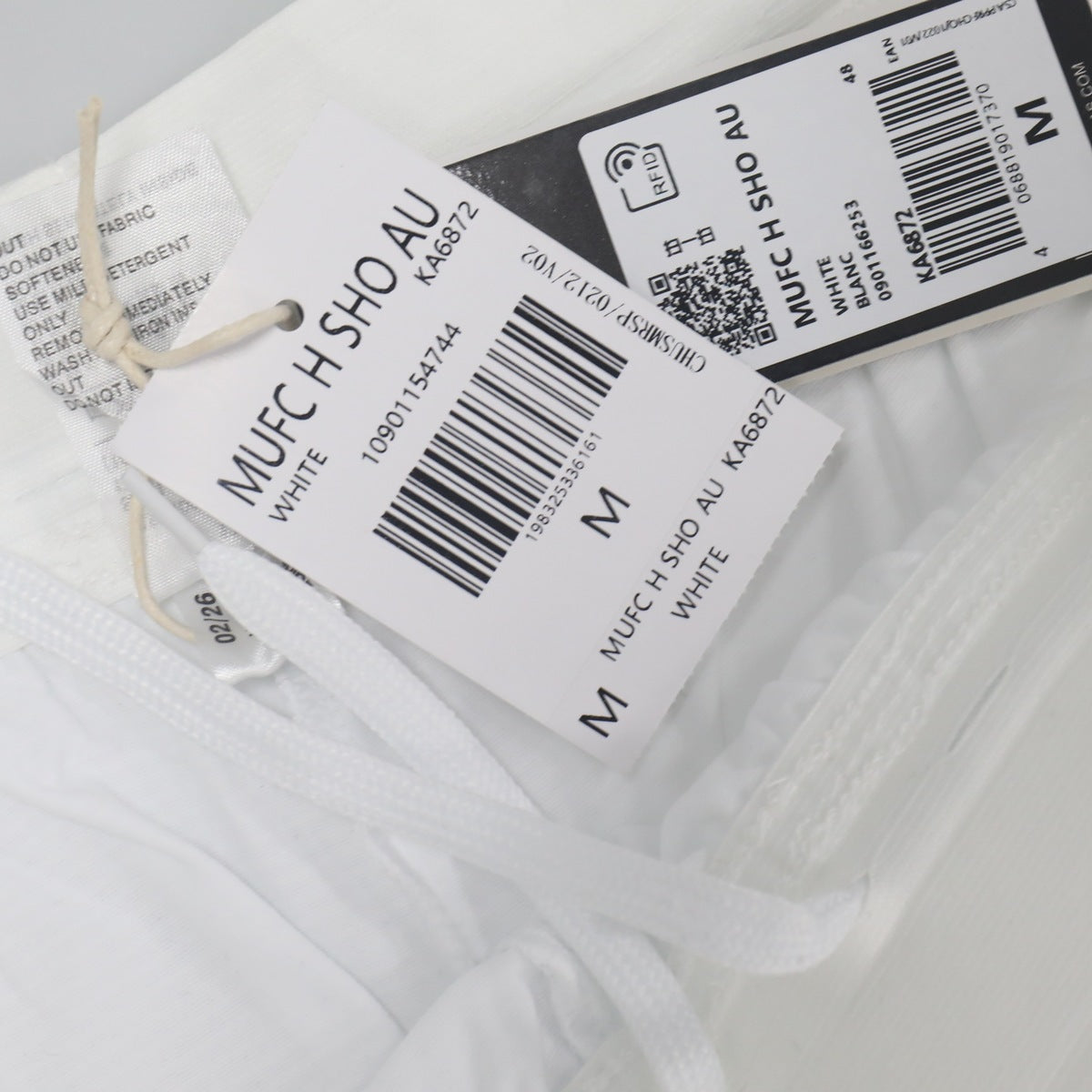Short Manchester United adidas 2026 Local blanco, foto 2 de 5