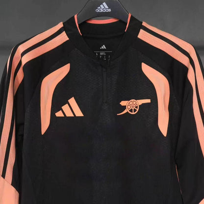 Top Medio Cierre Arsenal adidas 2026 Negro, foto 2 de 4