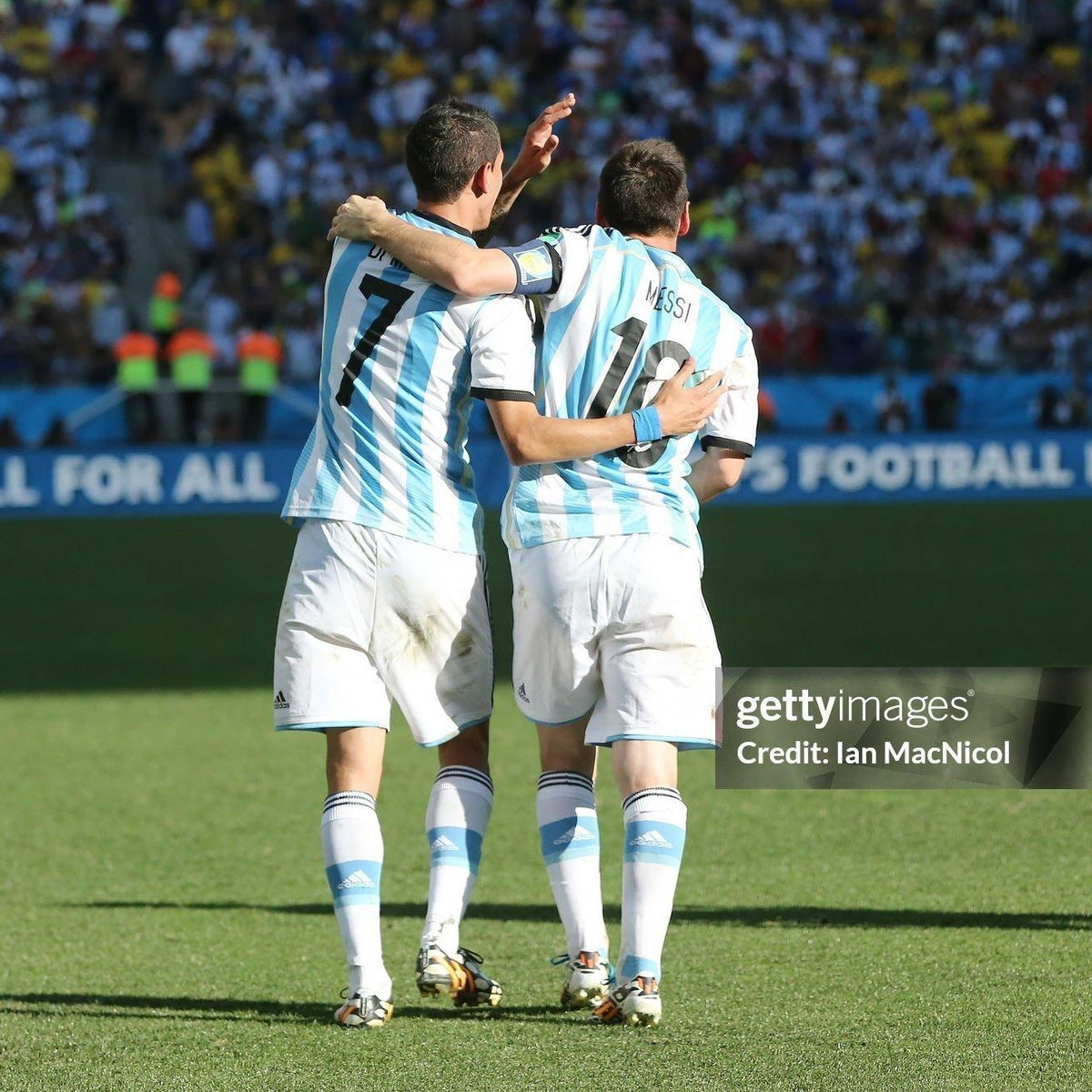 Argentina (Selección 2014) – Jersey Local Authentic – Dorsal Incluido
