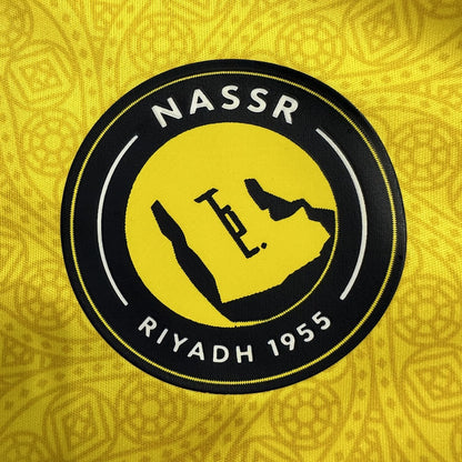 Jersey Al Nassr 2025-26 Local amarillo, foto 4 de 8