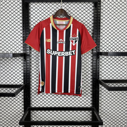 Jersey São Paulo 2025-26 Visitante rojo, foto 5 de 13