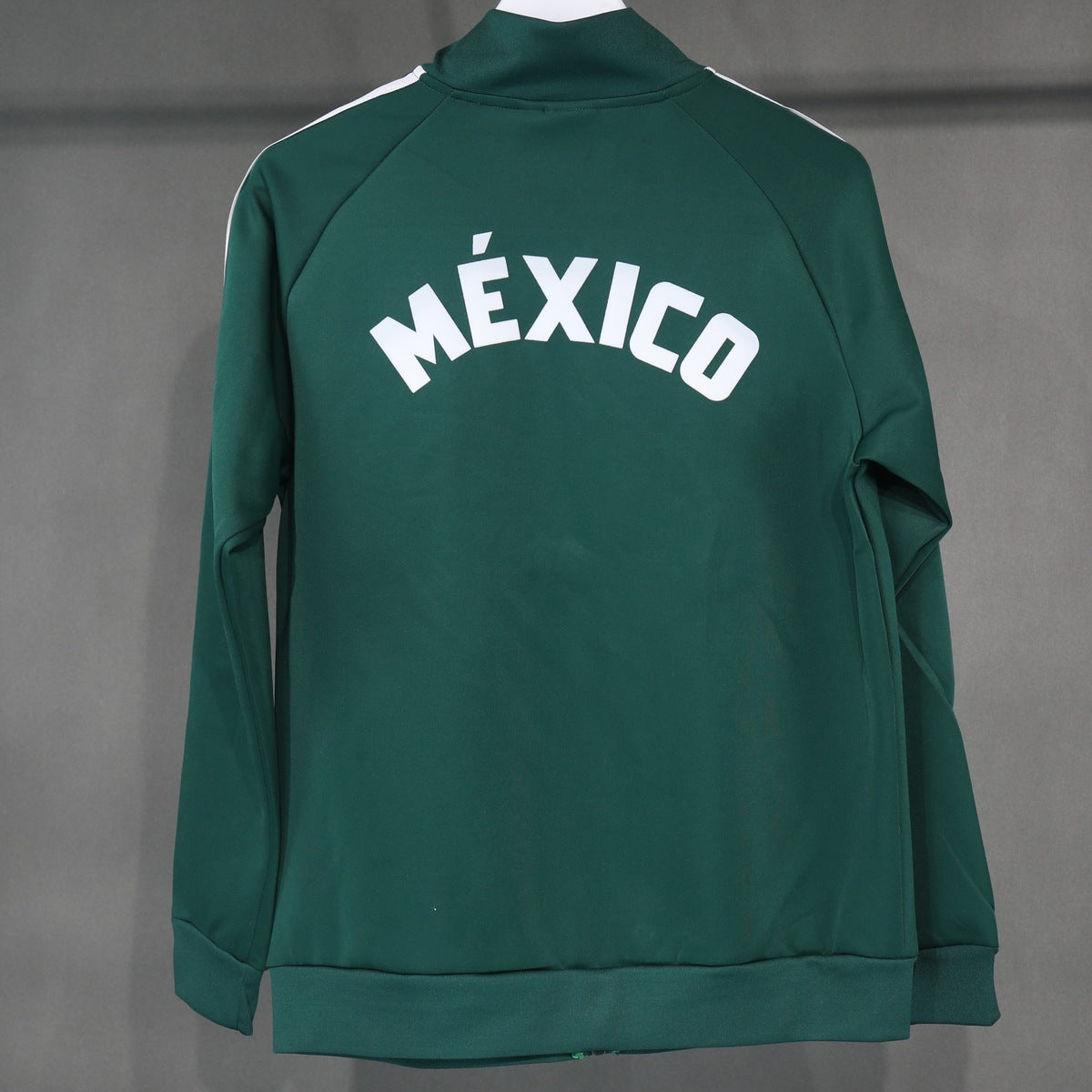 Chamarra México adidas TRACK TOP Retro 2026 Verde, foto 2 de 6