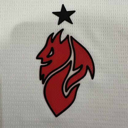 Jersey AC Milan 2025-26 Visitante blanco, foto 4 de 7