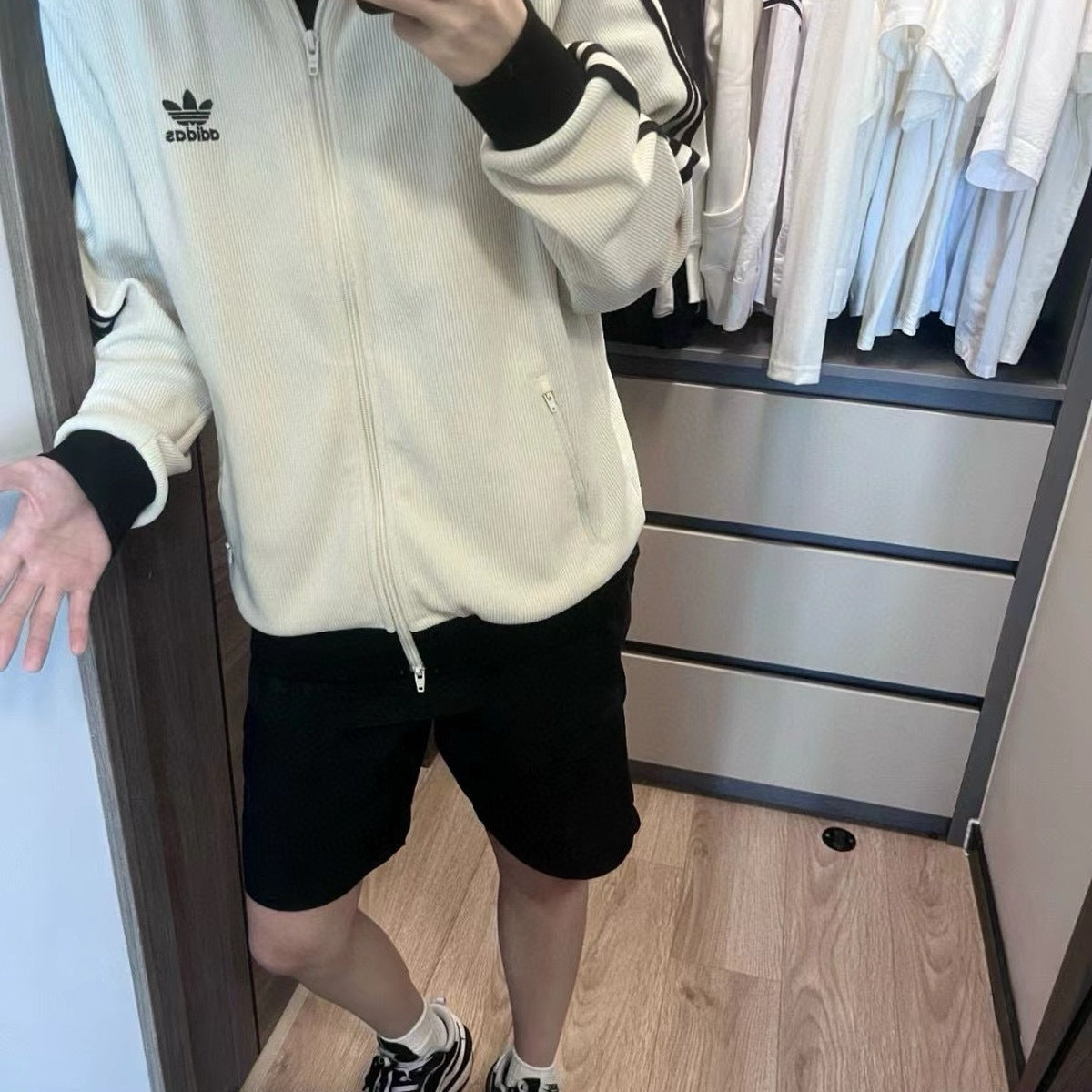 Adidas Originals Chaqueta Waffle 2026 Beige