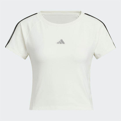 Playera adidas Crop Tres Franjas, foto 4 de 5