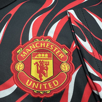 Playera de Entrenamiento Manchester United adidas 2025 Negra negro, foto 5 de 5