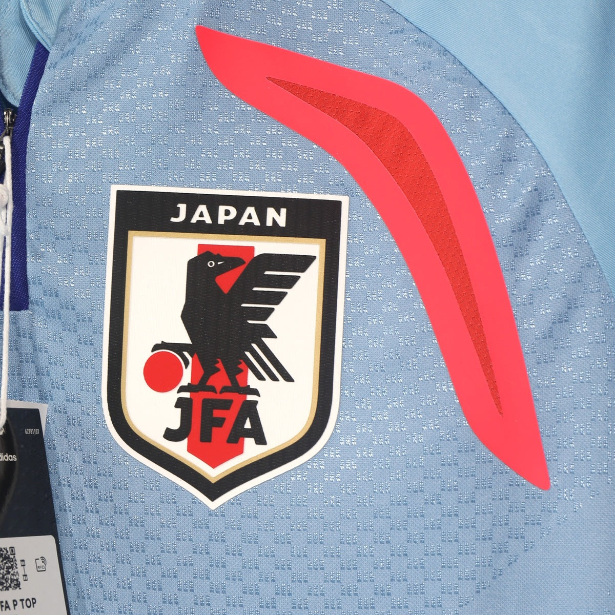 Top de Entrenamiento Medio Cierre Japón adidas 2026 Azul, foto 4 de 5