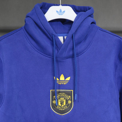 Hoodie Manchester United adidas Retro Azul, foto 4 de 4