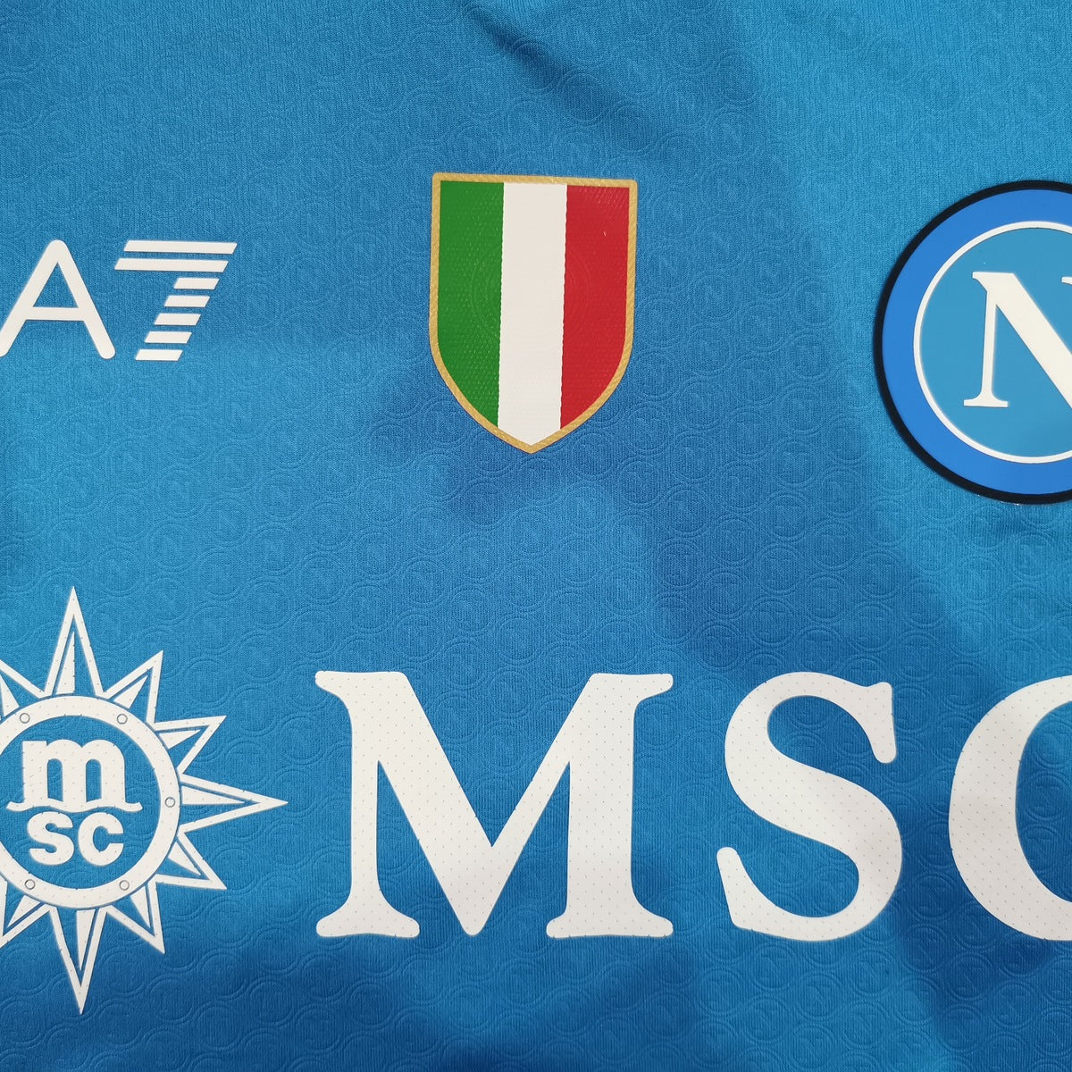 Jersey Napoli 2023-24 Local azul, foto 5 de 10