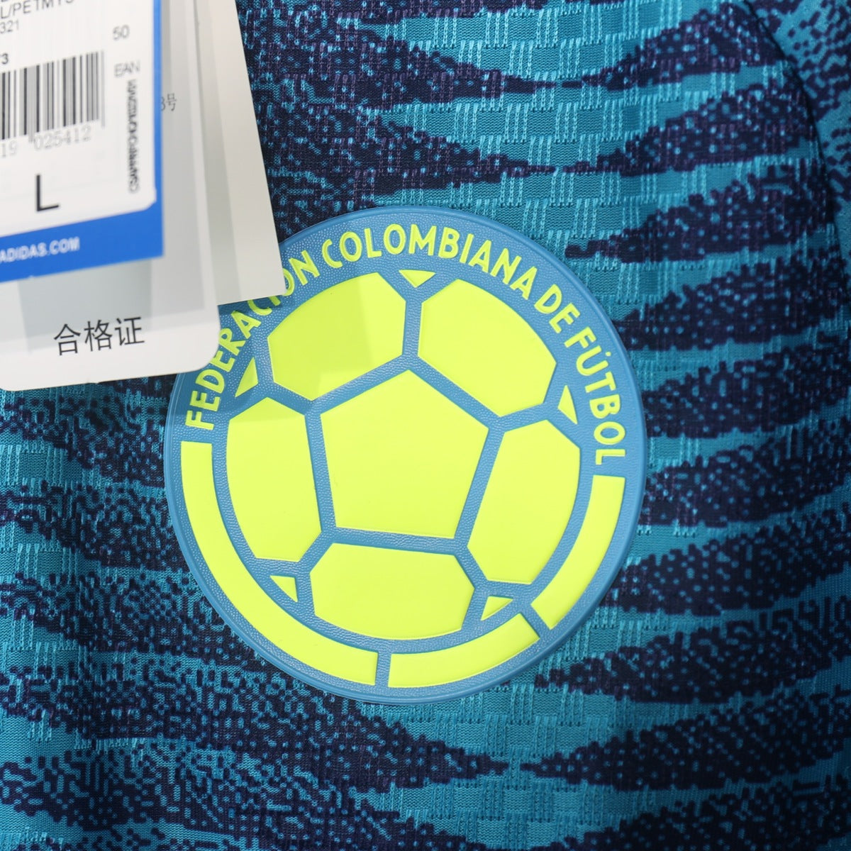 Jersey Colombia 2026 Visitante azul, foto 6 de 7