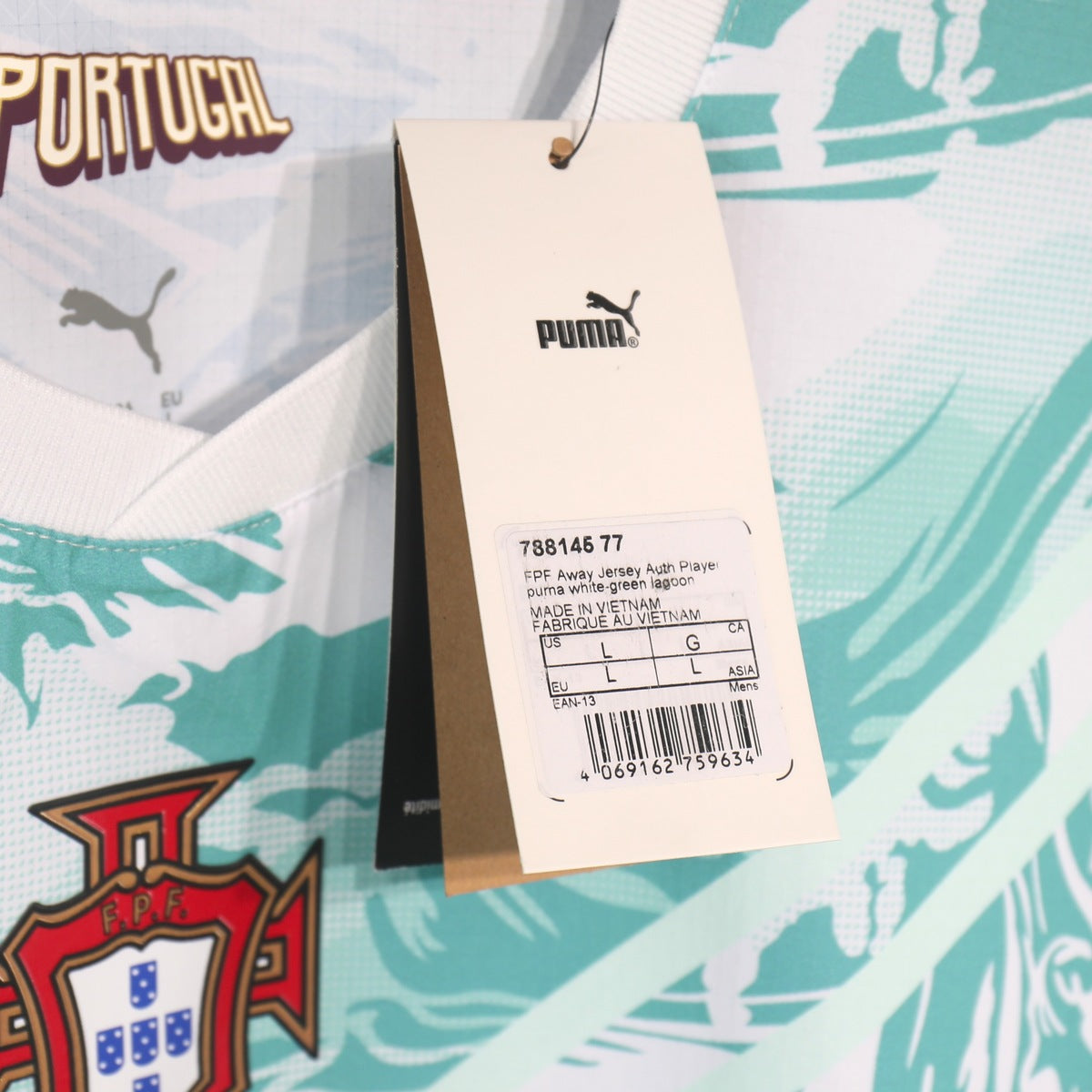Jersey Portugal 2026 Visitante blanco, foto 6 de 7