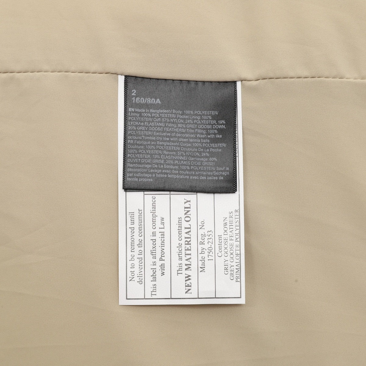 Chaleco de Plumas lululemon Wunder Puff Beige, foto 2 de 9