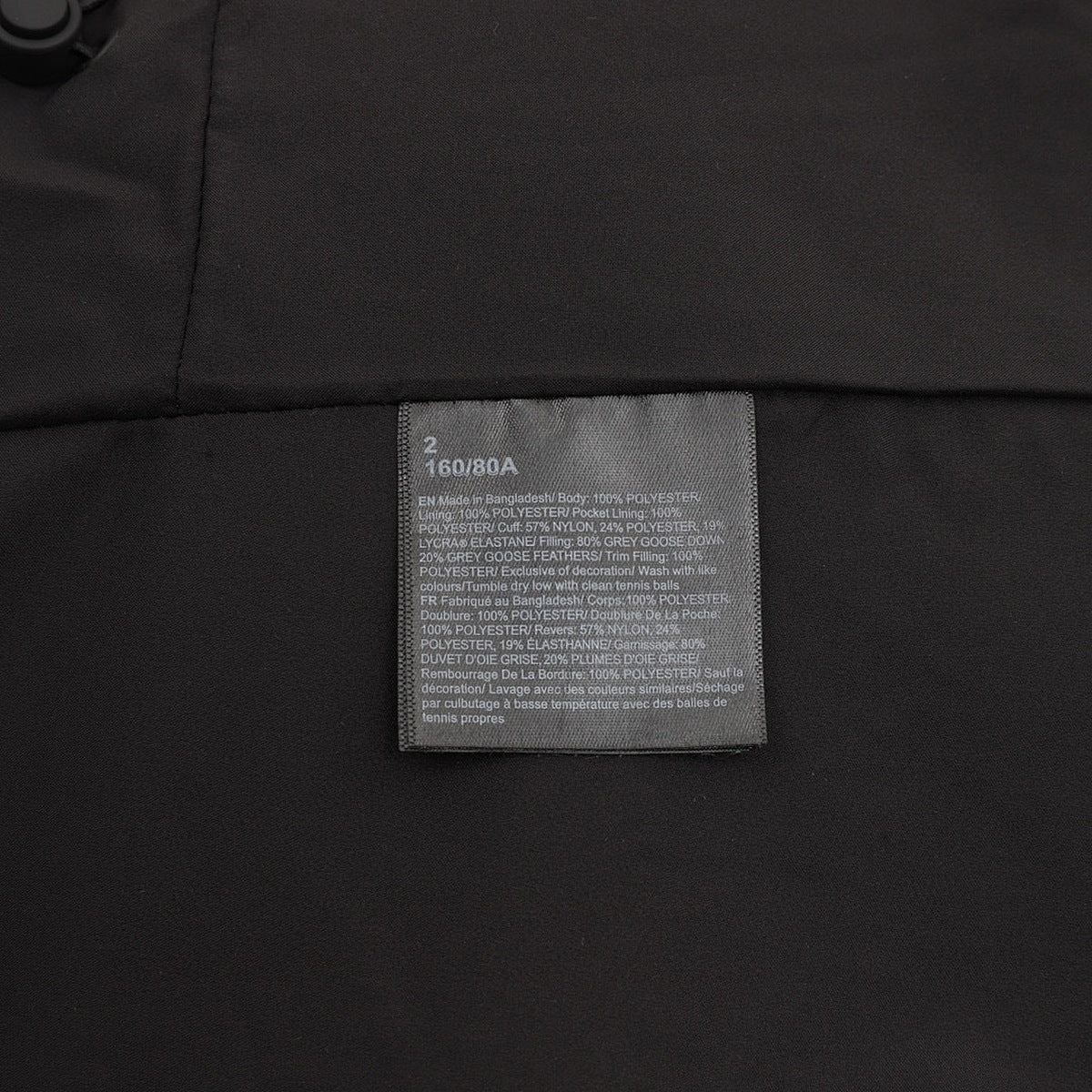Chamarra de Plumas lululemon Wunder Puff 5 Paneles Negra negro, foto 3 de 9