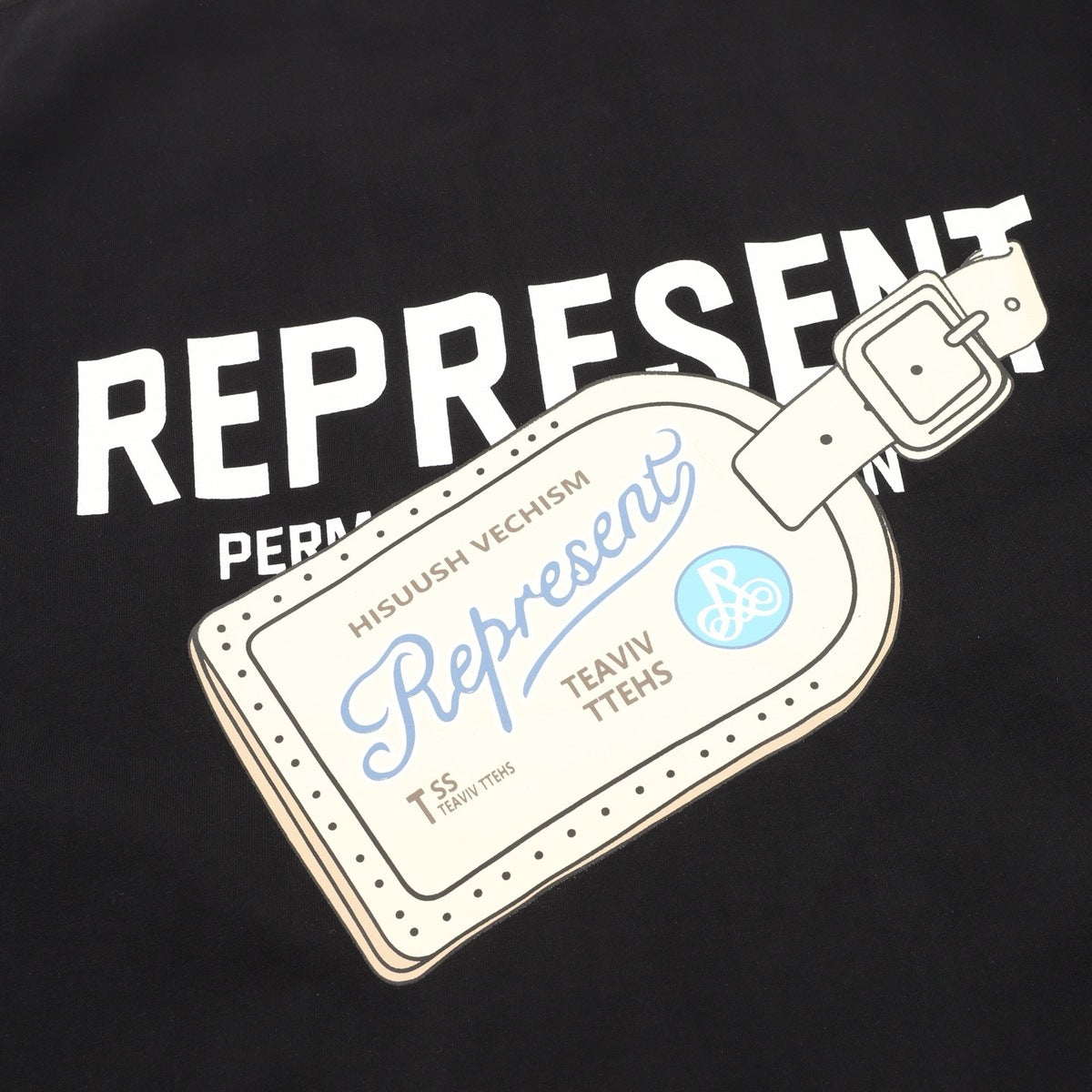 Playera REPRESENT Negra negro, foto 3 de 8