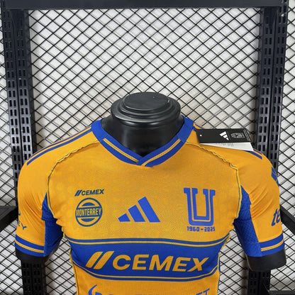 Jersey Tigres UANL 2025-26 Local amarillo, foto 6 de 7