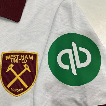 Jersey West Ham United 2024-25 Tercero blanco, foto 6 de 7
