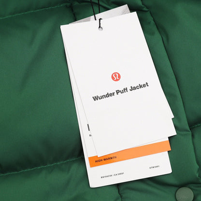 Chamarra de Plumas lululemon Wunder Puff 5 Paneles Verde, foto 3 de 9