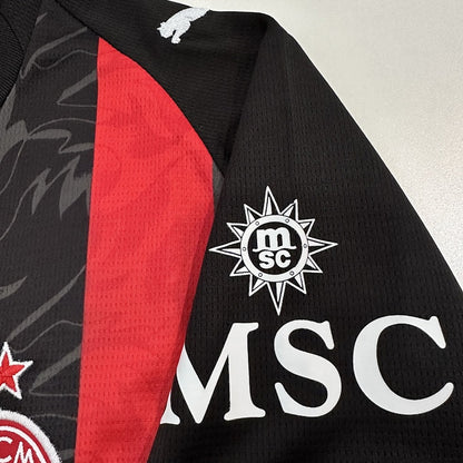Jersey AC Milan 2025-26 Local negro, foto 6 de 8