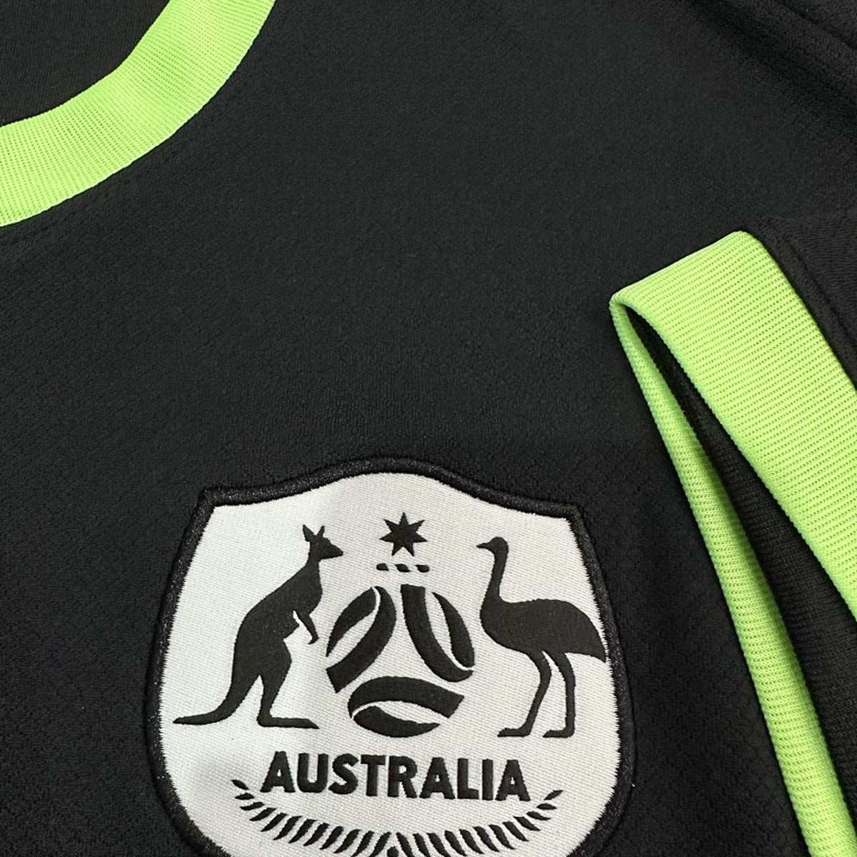 Jersey Australia 2025 Visitante negro, foto 6 de 8