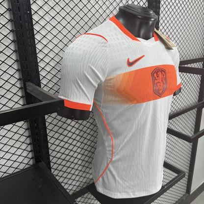 Jersey Países Bajos 2026 Visitante blanco, foto 7 de 9
