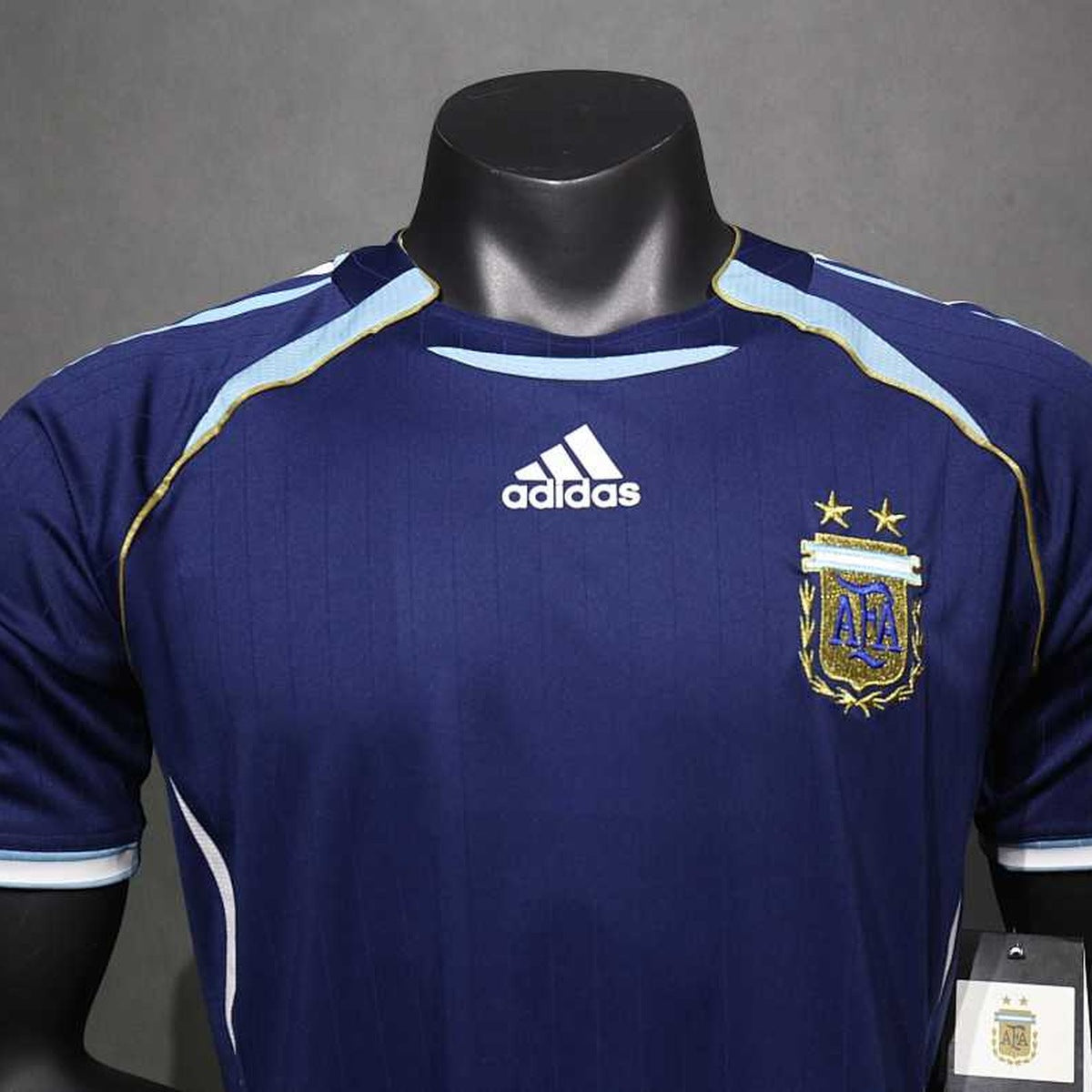 Jersey Argentina 2006 Visitante azul marino, foto 5 de 12