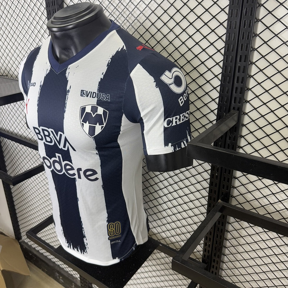 Jersey Rayados Monterrey 2025-26 Local blanco, foto 8 de 11
