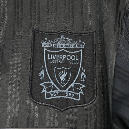 Playera Retro Liverpool adidas 1995/96 Sin Patrocinios Negra negro, foto 8 de 8