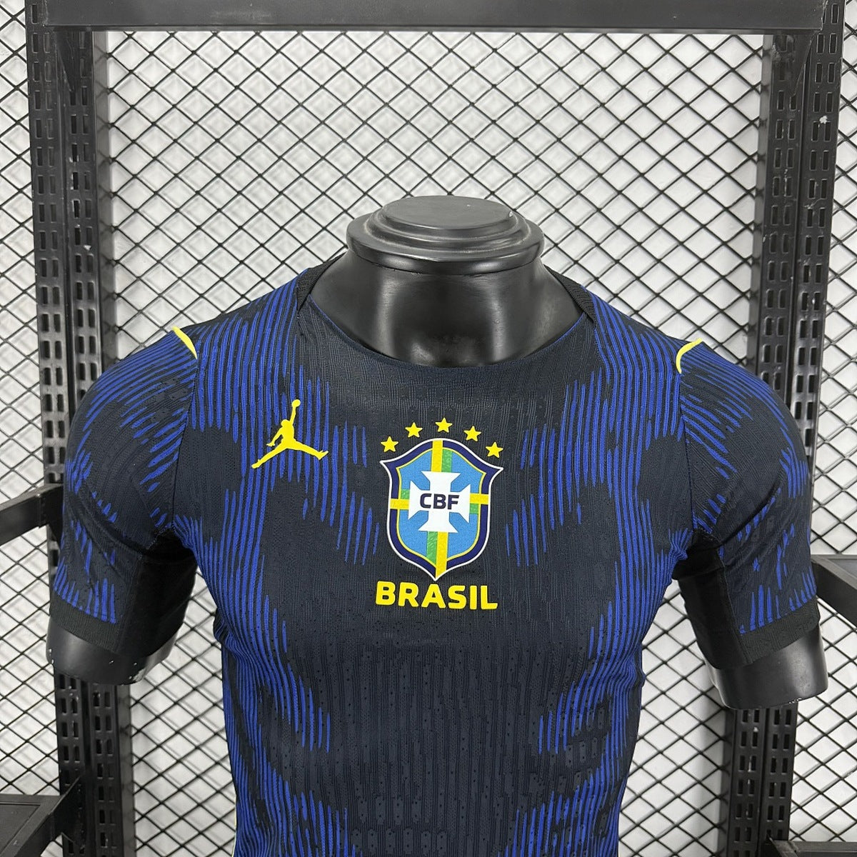 Brasil (Mundial 2026) – Jersey Visitante Negro – Élite