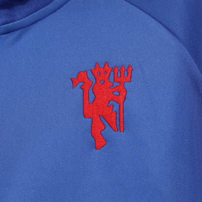 Chamarra Manchester United adidas TRACK TOP Retro 2026 Azul, foto 6 de 7